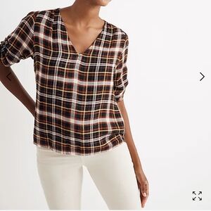 Madewell Plaid shirt